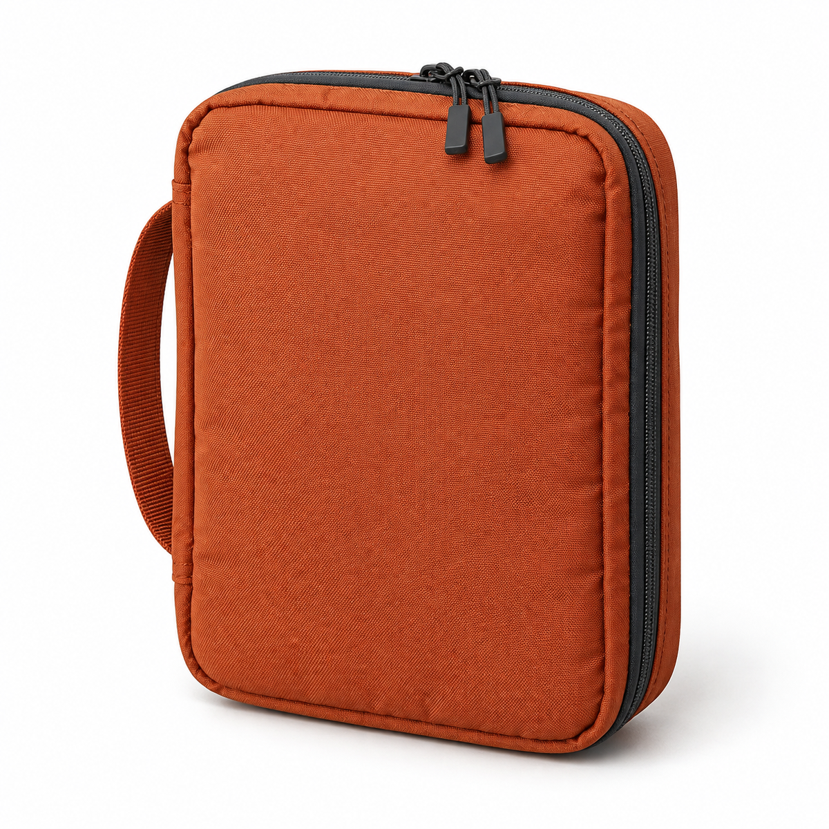 Rust Tech Organizer Pouch