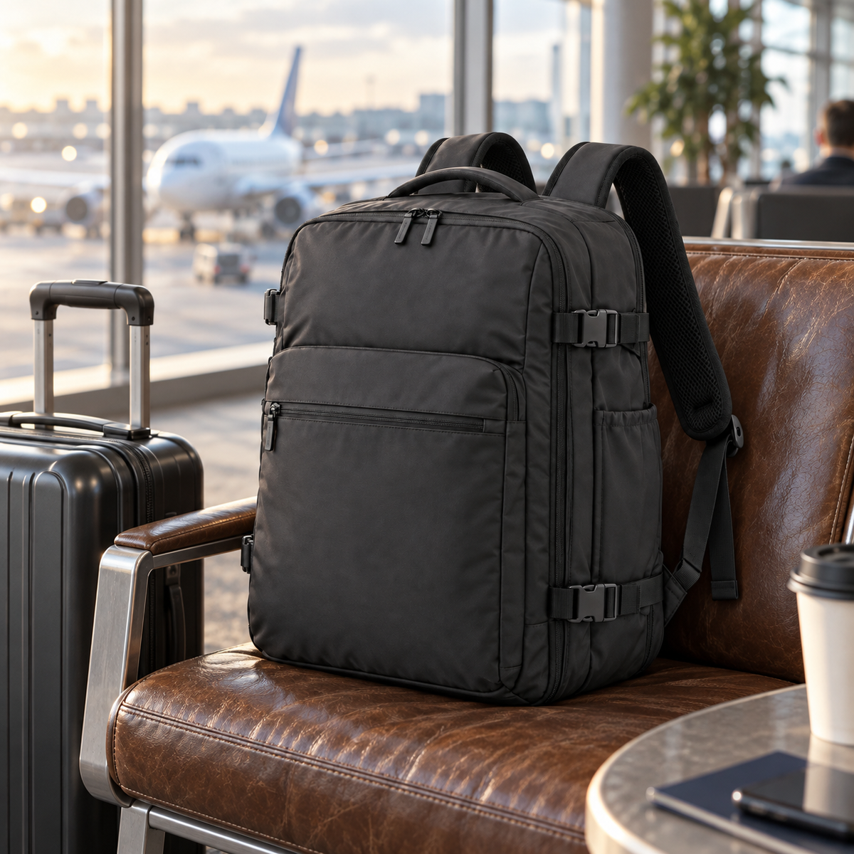 40L Charcoal Travel Backpack